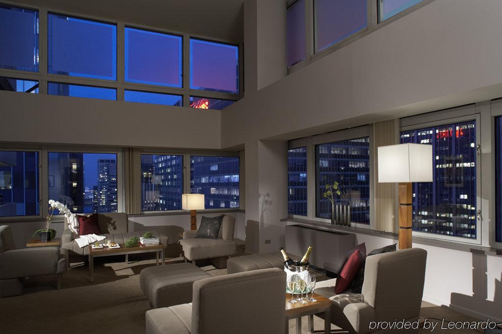 Flatotel At Times Square New York Interior foto